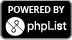 powered by phpList 3.6.0-RC1, &copy; phpList ltd